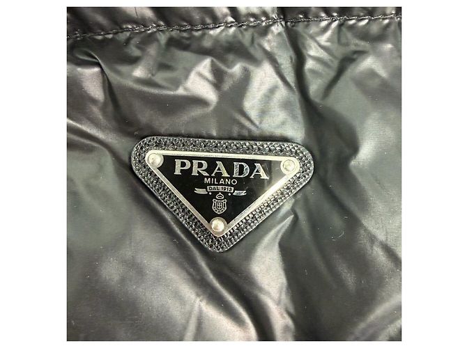 Chaqueta Prada Negra de Poliamida Multicolor - vista 8