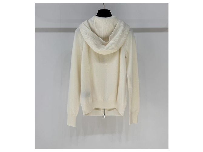 Loro Piana Strickwaren aus Kaschmir Ecru Mehrfarben - Ansicht 3