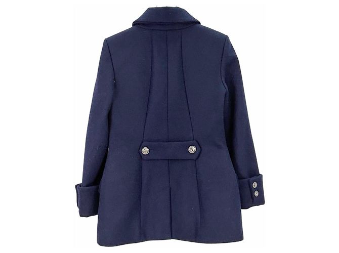Chanel Navy Tweed Double Breasted Jacket Multiple colors - view 2