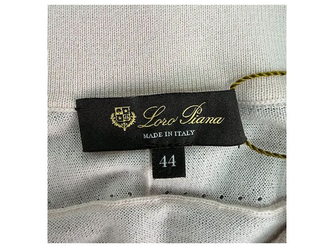 Loro Piana Strickpullover aus Kaschmir in Rosa Puffärmel Mehrfarben - Ansicht 5