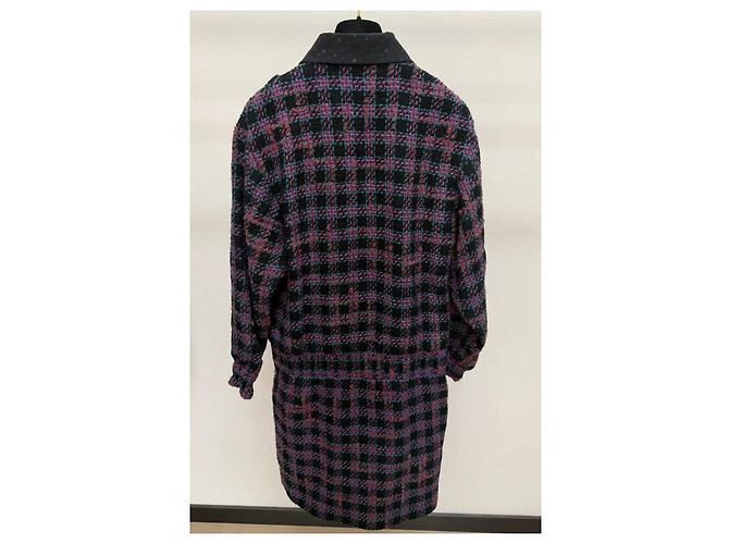 Chanel Tweed Kleid Mehrfarbig Größe 36 Mehrfarben - Ansicht 4