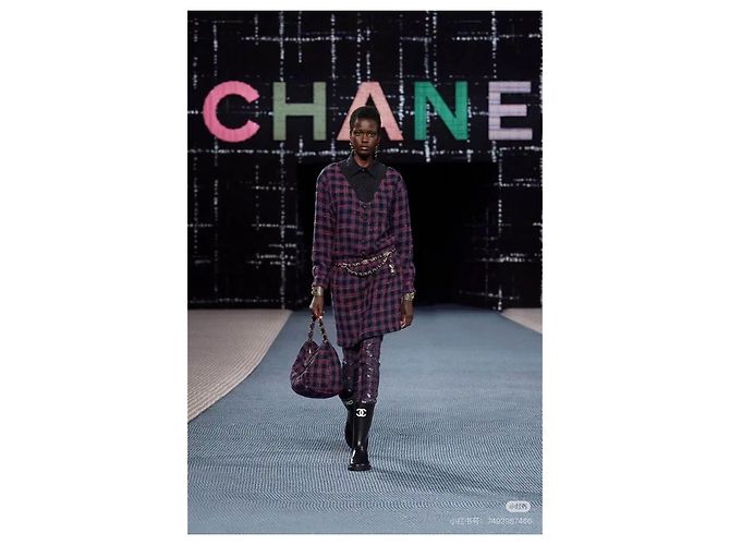 Chanel Tweed Kleid Mehrfarbig Größe 36 Mehrfarben - Ansicht 6