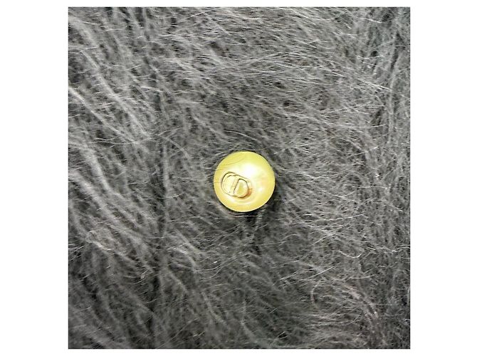Autre Marque Pull Dior en laine noir avec perles Multicolore - vue 8