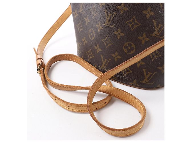 Borsa a tracolla Louis Vuitton Drouot Monogram Canvas in marrone M51290 - vista 11