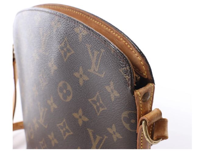 Borsa a tracolla Louis Vuitton Drouot Monogram Canvas in marrone M51290 - vista 5
