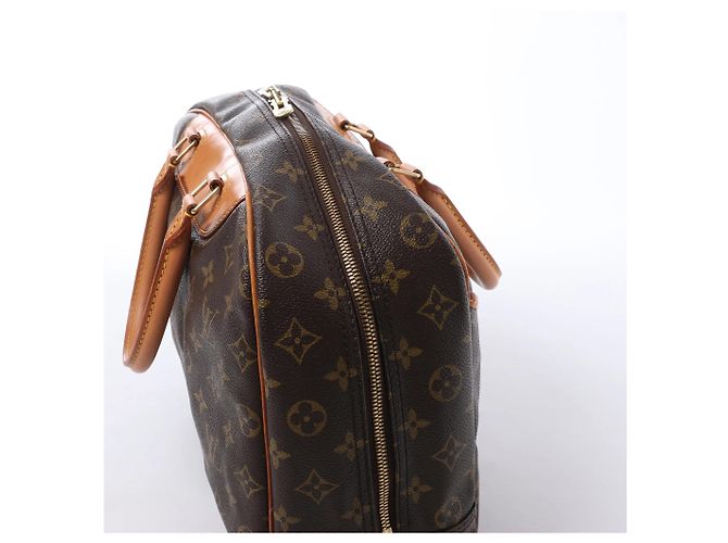 Borsa a mano Louis Vuitton Deauville Monogram Canvas in marrone M47270 Beige - vista 6