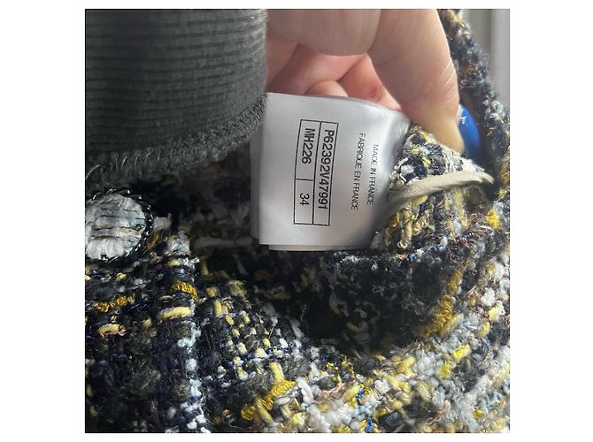 Chanel Snow series Tweed Kleid Mehrfarben - Ansicht 4
