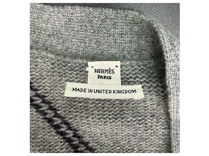 Hermès Grey Cashmere Jacket Multiple colors - view 5