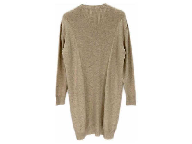 Abito Hermès in cashmere ecru Multicolore - vista 2