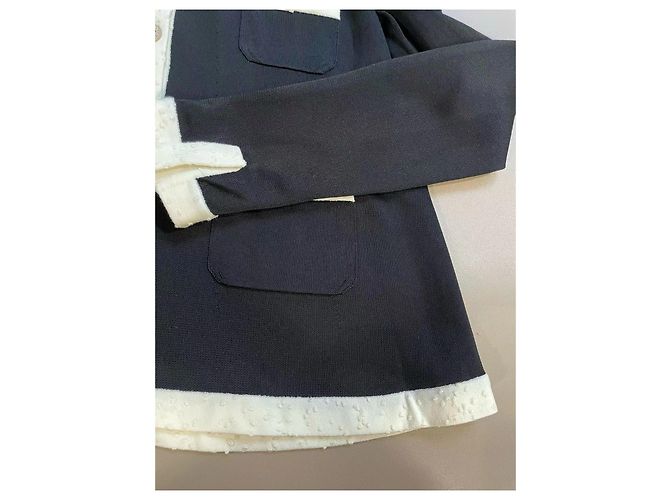 Top in seta Chanel Métiers d'Art Multicolore 36 - vista 4