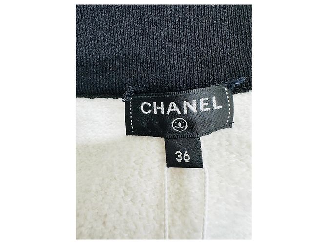 Chanel Cruise Baumwollrock Weiß Mehrfarben - Ansicht 3