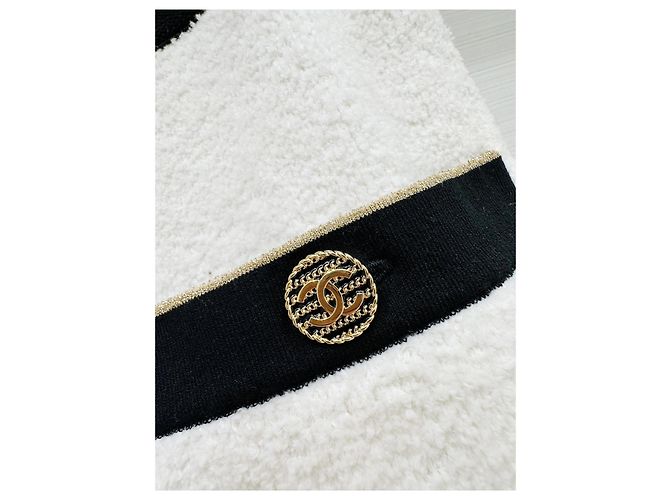 Chanel Cruise Baumwollrock Weiß Mehrfarben - Ansicht 4