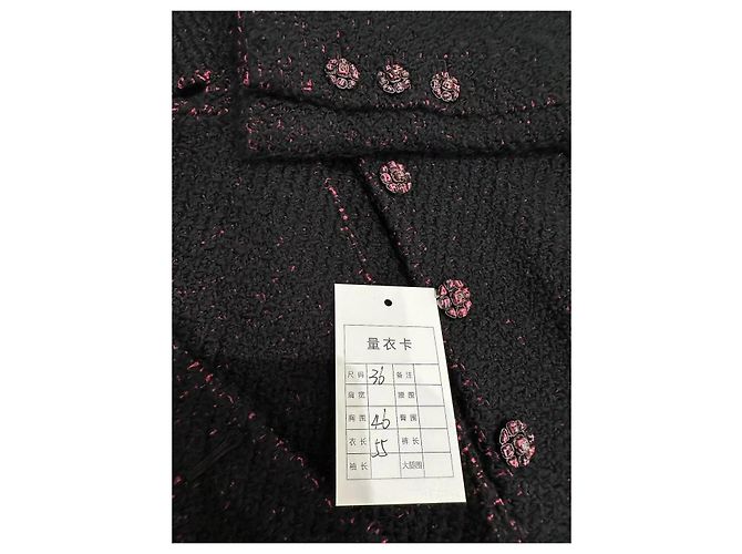 Chaqueta Chanel de tweed talla 36 Multicolor - vista 6