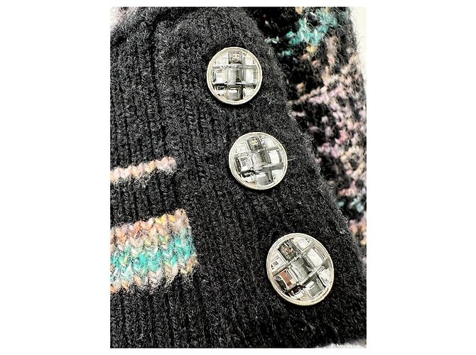 Malha Chanel de cashmere 22A Multicor - vista 4
