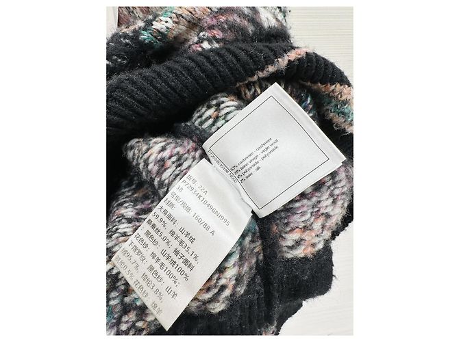 Malha Chanel de cashmere 22A Multicor - vista 6