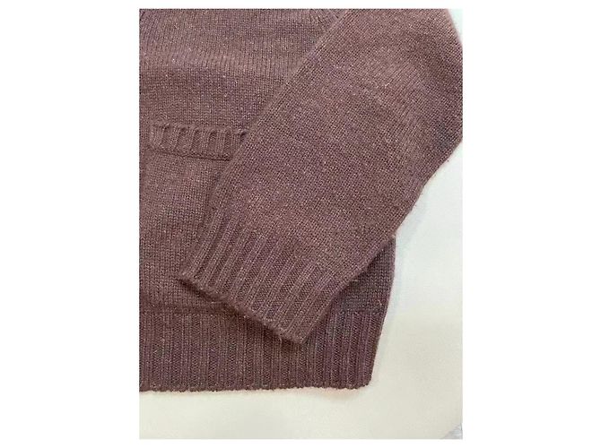 Céline Strickpullover aus Kaschmir Braun Mehrfarben - Ansicht 4