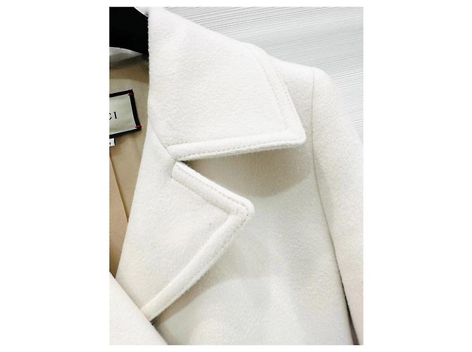Abrigo de lana de botonadura doble Gucci Multicolor - vista 6