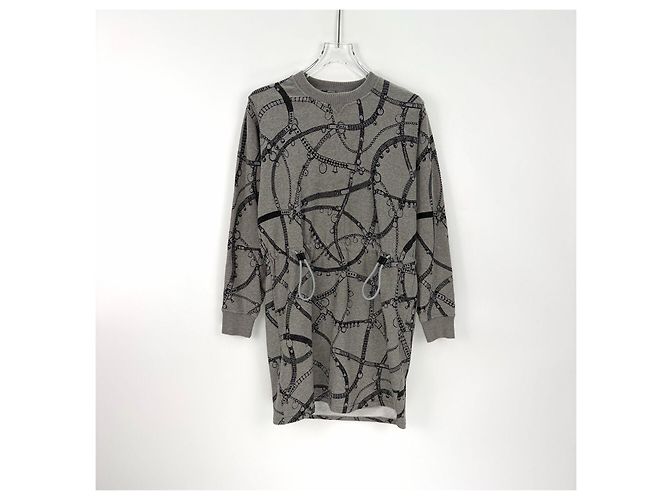 Prenda de punto Hermès gris de algodón Multicolor - vista 3
