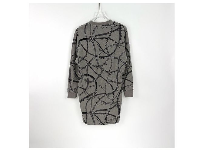 Prenda de punto Hermès gris de algodón Multicolor - vista 4