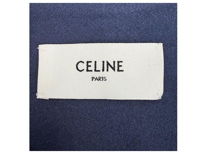 Céline Navy Cashmere Jacket with Gold Buttons Multiple colors - view 5