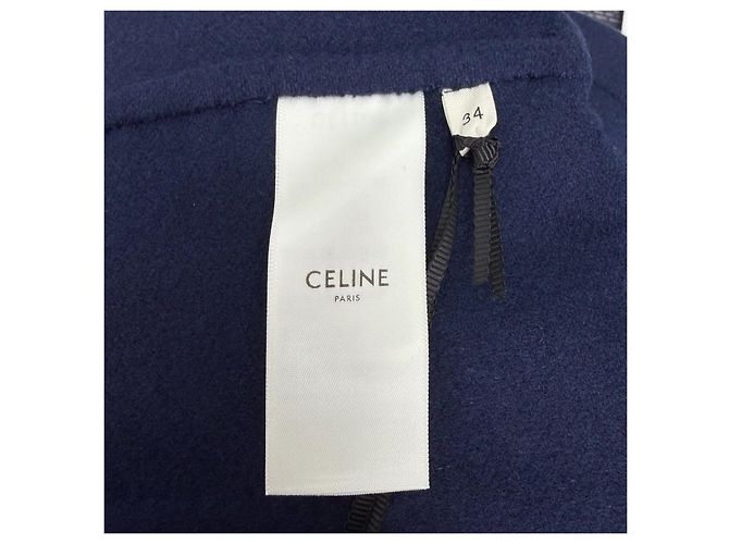 Céline Navy Cashmere Jacket with Gold Buttons Multiple colors - view 6