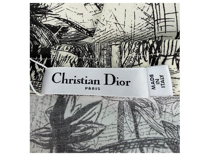 Autre Marque Top sin mangas Dior de algodón Multicolor - vista 5