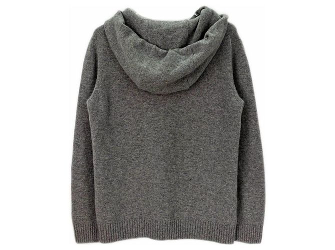 Pull Prada en cachemire gris Multicolore - vue 2