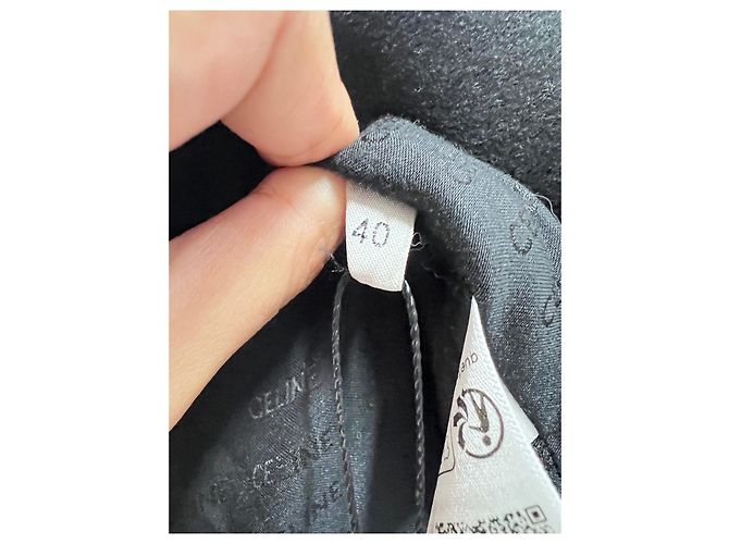 Céline Black Cashmere Jacket Multiple colors - view 6
