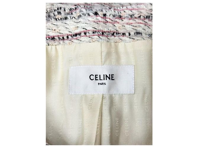 Céline Tweed Jacket Women's Size 40 Multiple colors - view 3