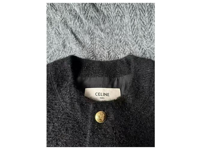 Chaqueta de lana Céline para mujer Multicolor - vista 3