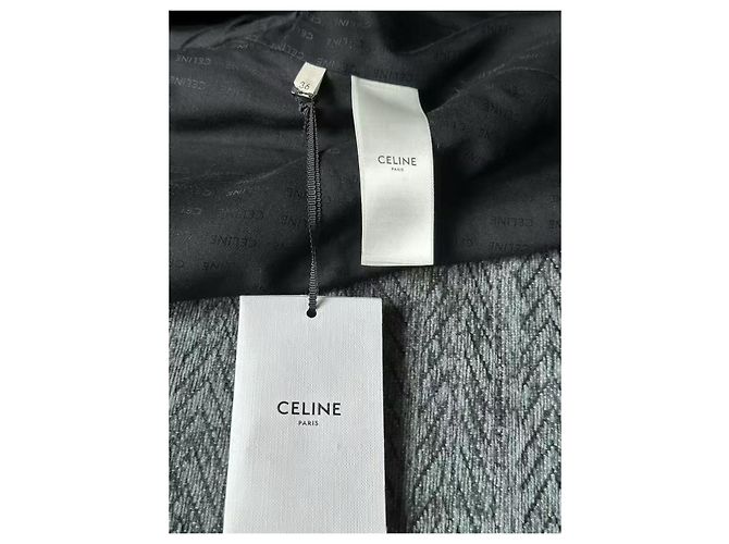 Chaqueta de lana Céline para mujer Multicolor - vista 4