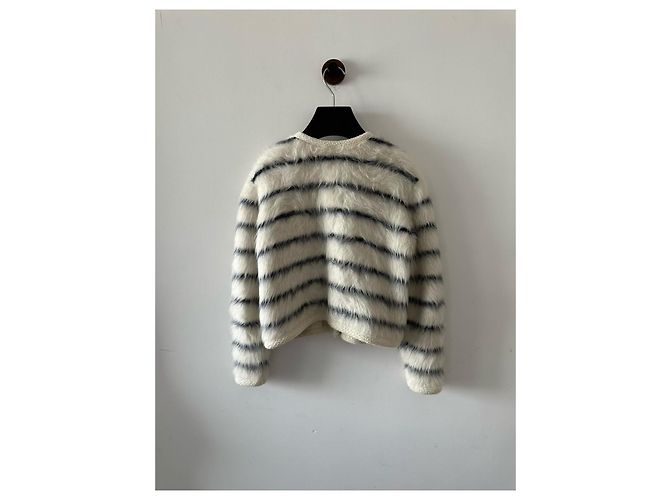 Céline Striped Wool Jacket Multiple colors - view 2