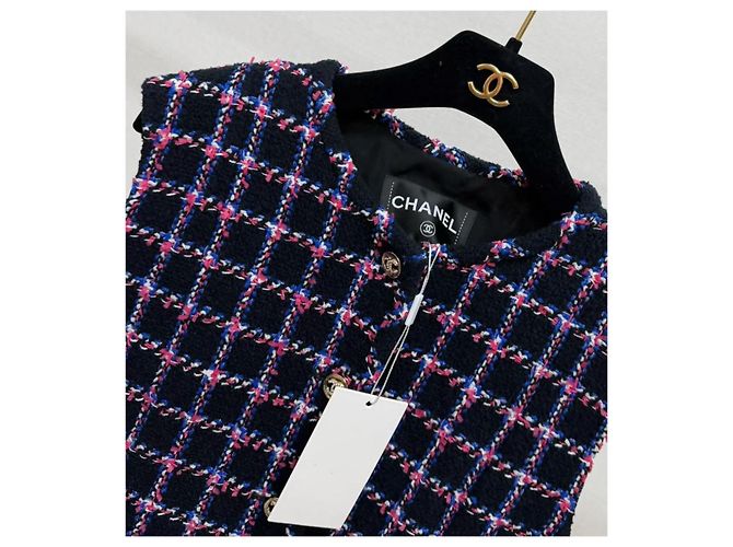 Chanel Wool Check Pattern Top Multiple colors - view 2