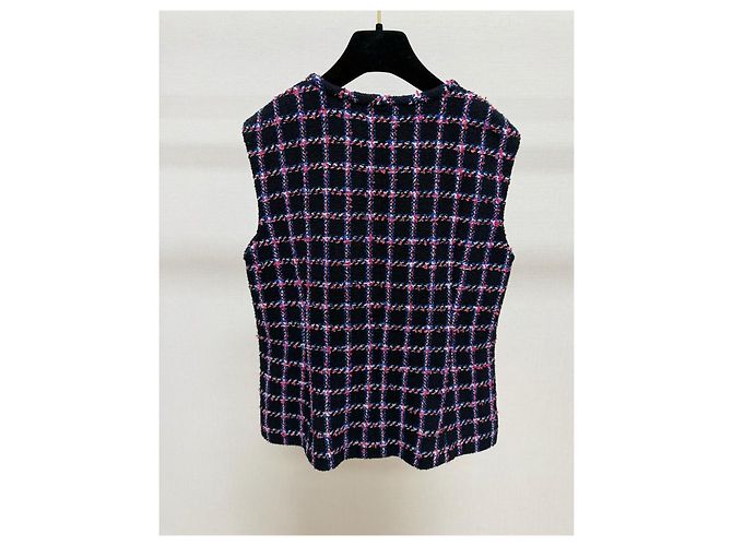 Chanel Wool Check Pattern Top Multiple colors - view 3