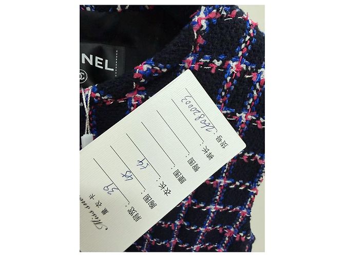 Chanel Wool Check Pattern Top Multiple colors - view 5