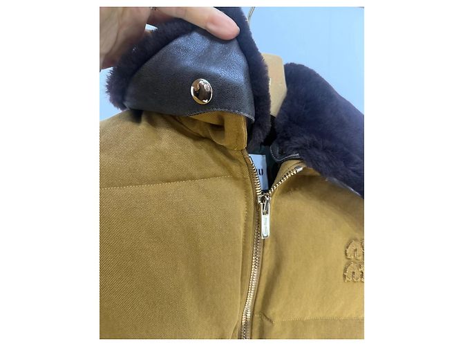 Miu Miu Jacket with Removable Shearling Collar Multiple colors - view 2