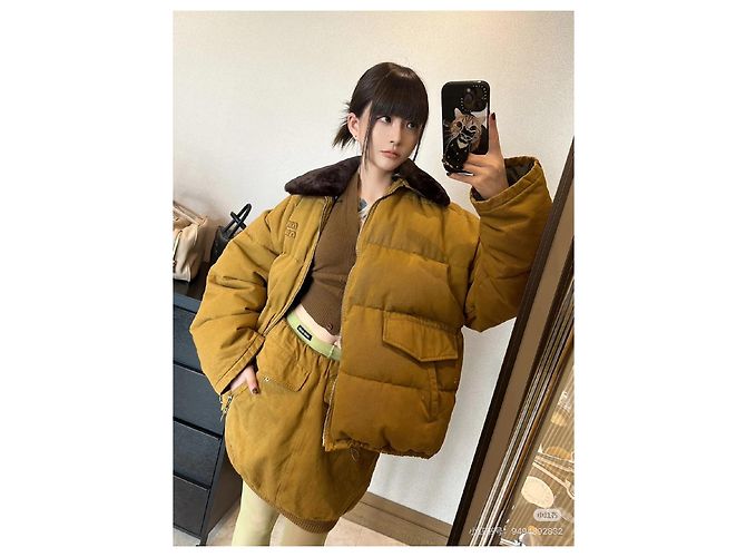 Miu Miu Jacket with Removable Shearling Collar Multiple colors - view 8