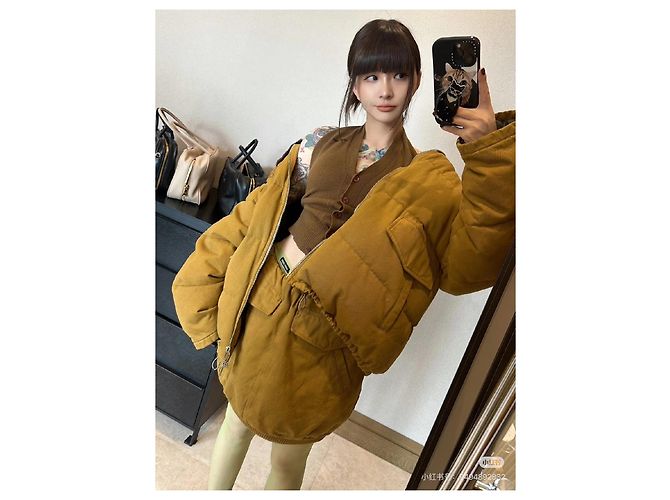 Miu Miu Jacket with Removable Shearling Collar Multiple colors - view 9