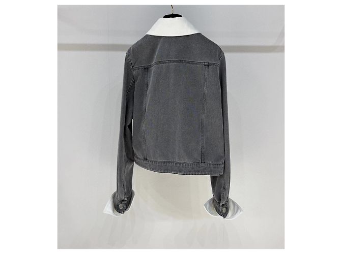 Chanel Denim Jacket Grey Size 36 Multiple colors - view 2