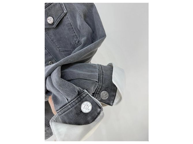 Chanel Denim Jacket Grey Size 36 Multiple colors - view 4