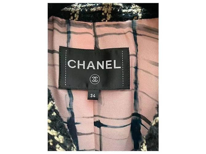 Chanel Tweed Check Pattern Jacket Multiple colors - view 2