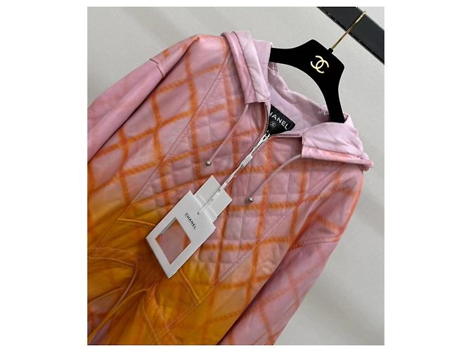 Chaquetas de cuero Chanel Multicolor - vista 3