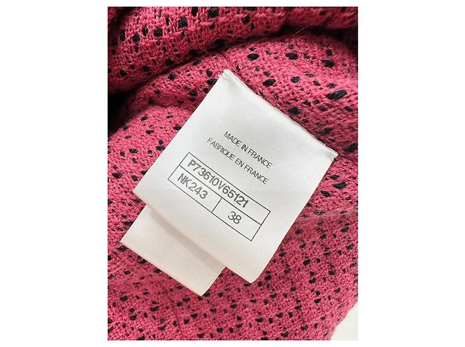 Chanel Tweed Jacke Damen Größe 38 Mehrfarben - Ansicht 5