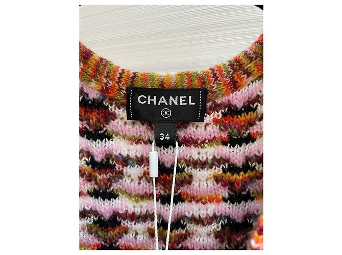 Chanel Wool Top Multi Color Size 34 Multiple colors - view 2