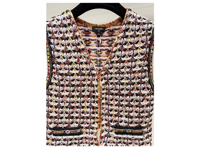Chanel Wool Top Multi Color Size 34 Multiple colors - view 3