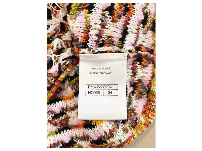 Chanel Wool Top Multi Color Size 34 Multiple colors - view 5