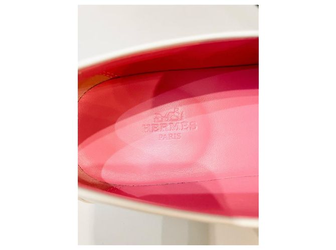Hermès Ballerinas aus Stoff mit Fransen-Detail Gr. 37 Mehrfarben - Ansicht 6