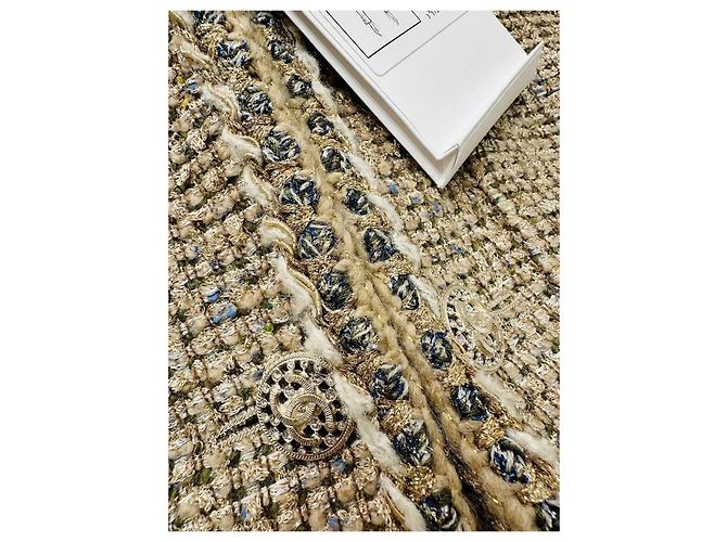 Chanel Metiers d'Art Castle Tweed Jacke Mehrfarben - Ansicht 3