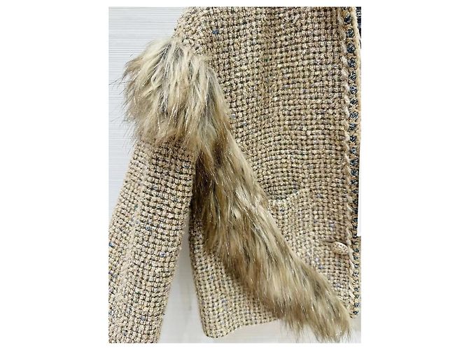 Chanel Metiers d'Art Castle Tweed Jacke Mehrfarben - Ansicht 4
