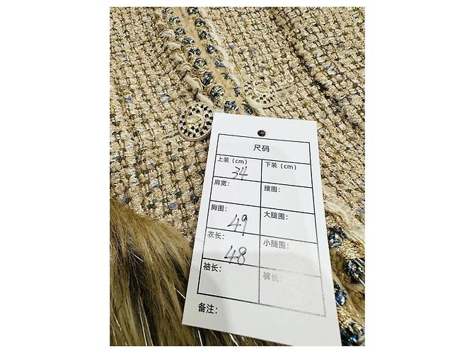 Chanel Metiers d'Art Castle Tweed Jacke Mehrfarben - Ansicht 6